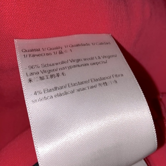 Escada pink tunic virgin wool size 34/small - Picture 5 of 7